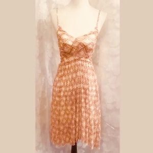 Free People Sheer Spaghetti Strap Summer Dress